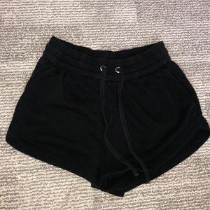 H&M Basic Black Shorts